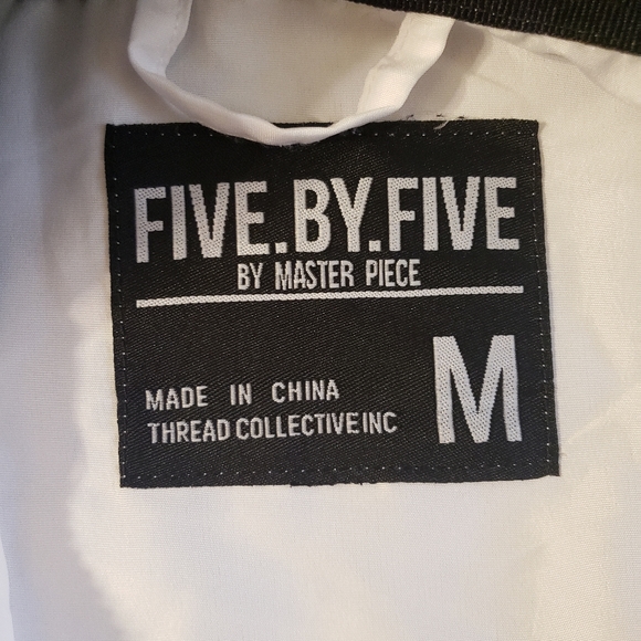 Five by Five by Masterpiece Vibes Windbreaker - Picture 2 of 5